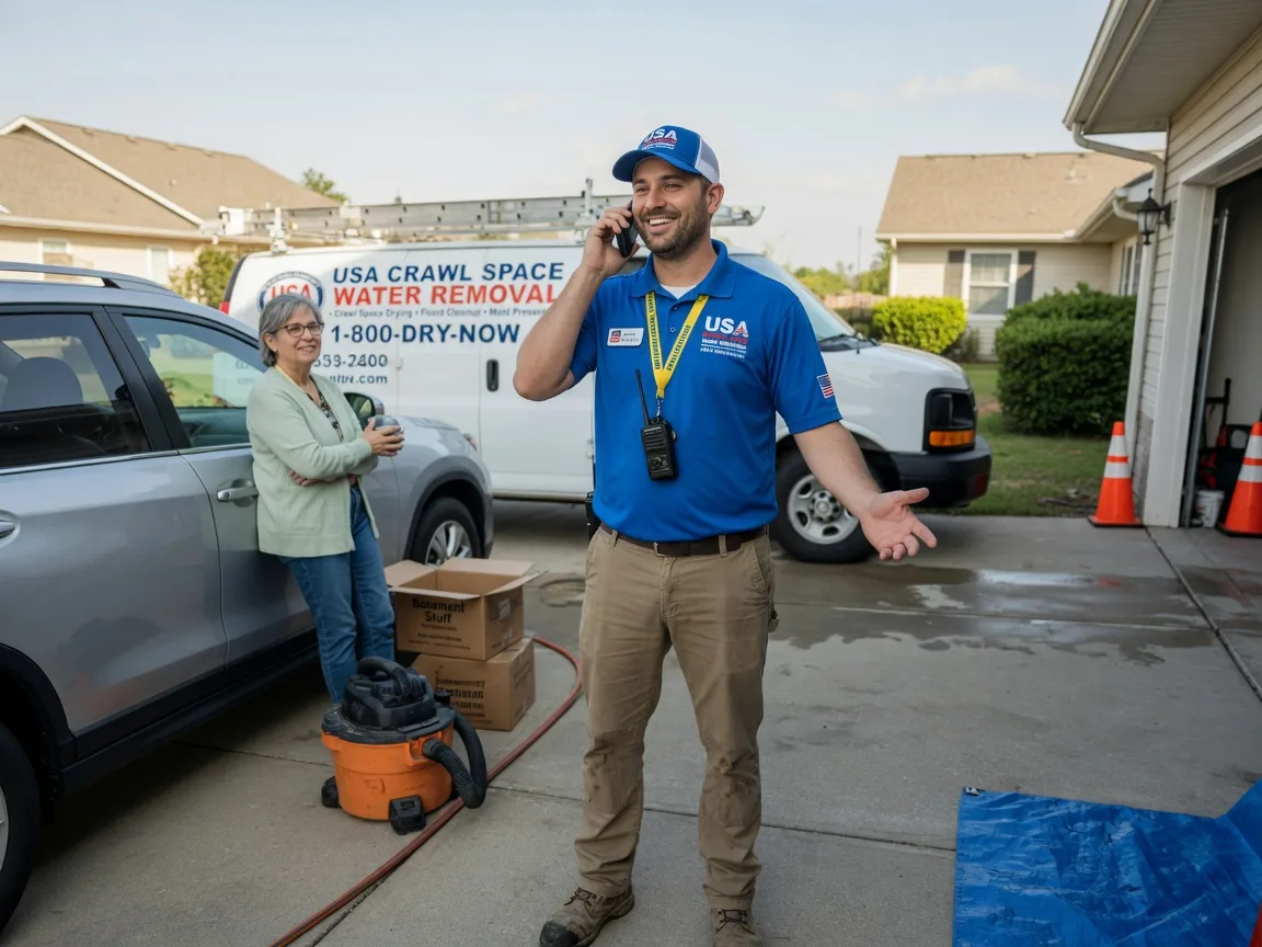 Crawl Space Water Removal Temple, ME FAQs